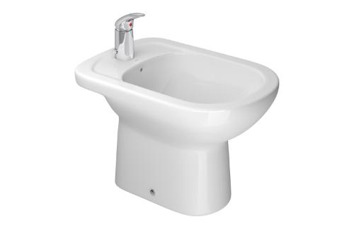 Bid� com 1 Furo para Ducha Vertical Vogue Plus Branco - BV.51.17