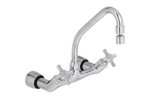 Misturador para Cozinha de Parede Izy Cromado