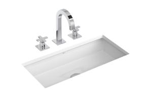 Cuba de Embutir Retangular Branco - L.1071.17