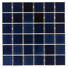 Pastilha de Porcelana 5x5 Cobalto Esmaltado - SG8403 (Caixa 1,41M�)