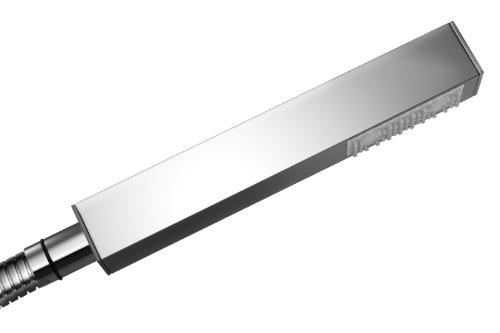 Ducha Manual para Chuveiro Quadrada Cromado