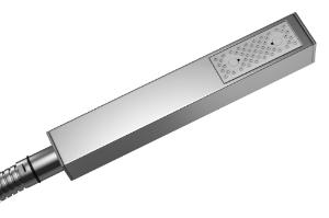 Ducha Manual para Chuveiro Quadrada Cromado