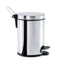 Lixeira com Pedal e Balde 3L Inox