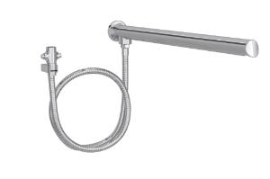 Desviador Luxo para Chuveiro com Tubo 33 cm Cromado