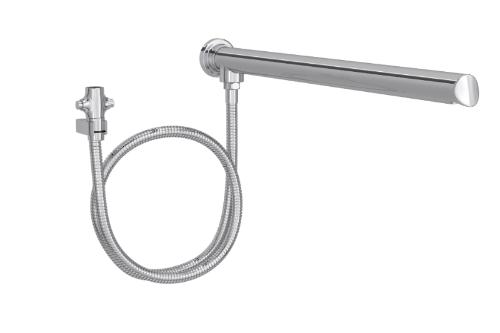 Desviador Luxo para Chuveiro com Tubo 33 cm Cromado