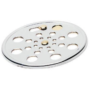 Grelha Redonda 10 cm com Caixilho  Cromado