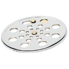 Grelha Redonda 15 cm com Caixilho  Cromado