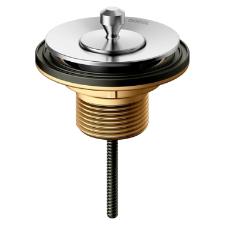 V�lvula de Escoamento Universal Arte com Tampa de Metal Cromado