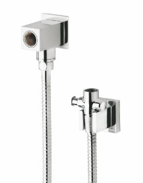 Desviador para Chuveiro Quadra Cromado