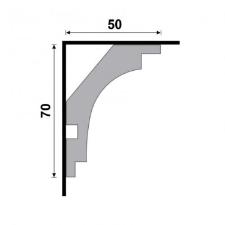 Rodap� 475 Branco 7cm