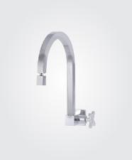 Torneira para Cozinha Parede New Quadra Cromado