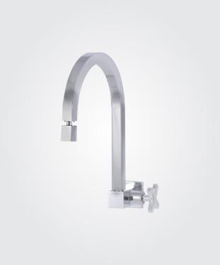 Torneira para Cozinha Parede New Quadra Cromado