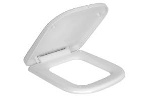 Assento Pl�stico Slow Close Quadra/Polo/Unic/Axis Branco