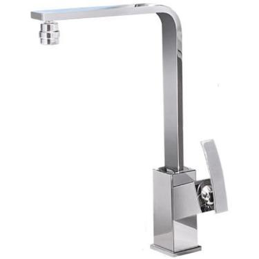 Misturador Monocomando para Cozinha de Mesa Goumet Cromado