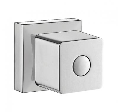 Acabamento para Registro de Press�o e Gaveta Base Deca 1/2 e 3/4 Quadro Cromado - RB863.