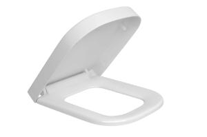 Assento Termofixo Slow Close com Easy Clean Piano/Quadra Branco
