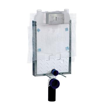 Caixa de Descarga Embutida Pneumatica para Alvenaria para Bacia Suspensa