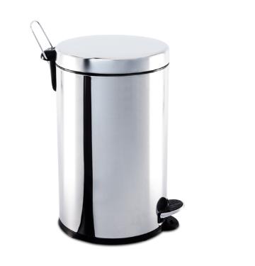 Lixeira Standard com Pedal e Balde 20L Inox