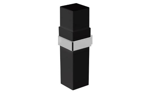 Porta Objetos Fixo Spirit Cromado e Preto