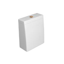 Caixa Acoplada com Acionamento Duo Lk Branco e Gold Matte - CD.23F.GL.MT.17