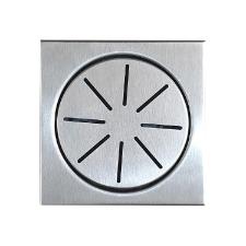 Ralo 12,5x12,5cm Elegance Plus Inox Escovado