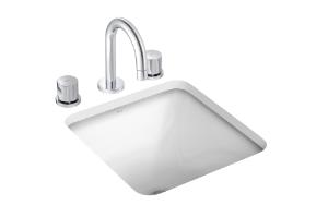 Cuba de Embutir Quadrada Branco - L.415.17