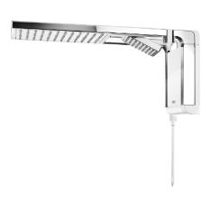 Chuveiro Acqua Duo Ultra Eletr�nico Com Ducha 220V 7800W Branco e Cromado