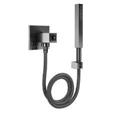 Desviador para Chuveiro 1/2 Square Grafite Escovado