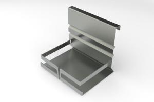 Bandeja Baixa 25cm Inox