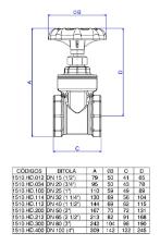 Registro de Gaveta 3/4