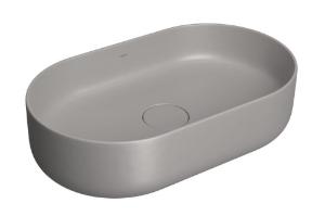 Cuba de Apoio Oval Cinza Antracite - L.14050.85