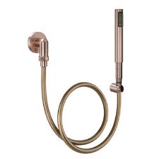 Ducha Manual C30 Com Joelho 90� Cobre Escovado