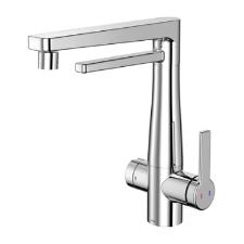 Misturador Monocomando para Cozinha de Mesa com Purificador Nova Vitalis Cromado