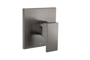 Acabamento Monocomando para Chuveiro Baixa/Alta Press�o Unic Dark Antracite