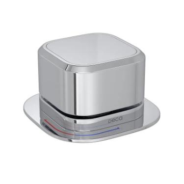 Acionamento Monocomando para Lavat�rio Quadrado Deca You Cromado