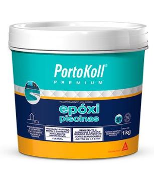 Rejunte Epoxi para Piscina de 1Kg Azul Piscina