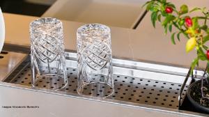 Porta Copos 45cm Inox