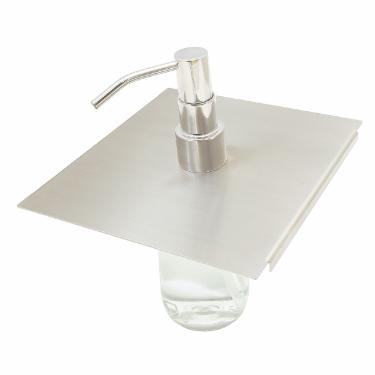 Dispenser para Sab�o Liquido 15cm Inox