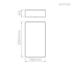 Arandela Licht 5w 3000k Branco