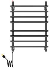 Toalheiro El�trico 8 Barras Sottile Preto Fosco 220 V