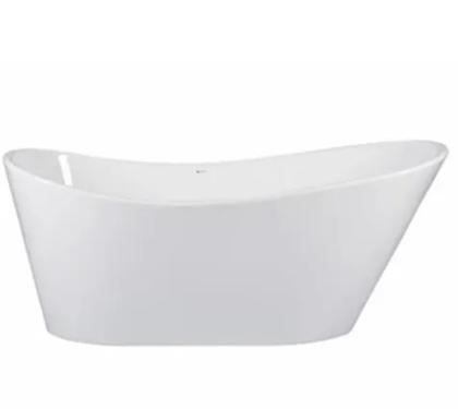 Banheira Atl�ntida 170x80x72 cm 270L Glossy White