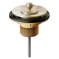 V�lvula de Escoamento Universal Arte com Tampa de Metal N�quel Escovado