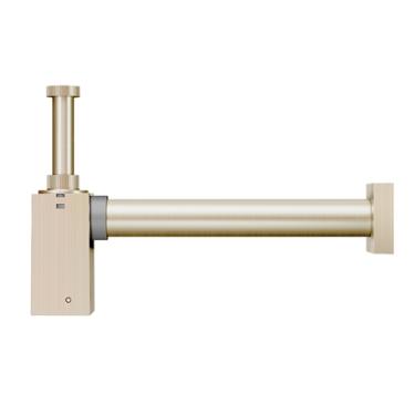 Sif�o para Lavat�rio Square N�quel Escovado