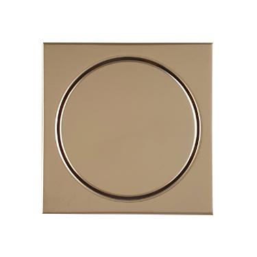Ralo 17,5x17,5cm Elegance Ouro Polido