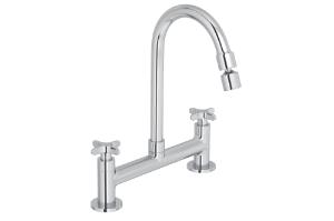 Misturador para Cozinha de Mesa Flex Cromado