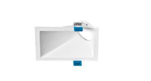 Embutido Angular Square Mr 16 40� 15w Branco