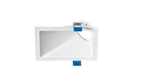 Embutido Angular Square Mr 16 40� 15w Branco