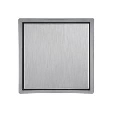 Ralo 15x15cm Quattro Vistta Inox Escovado