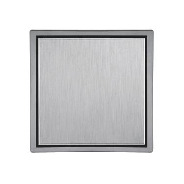 Ralo 15x15cm Quattro Vistta Inox Escovado