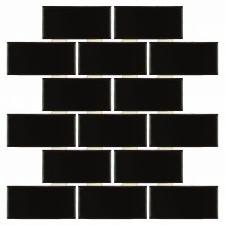 Revestimento 5X10 Nero Acetinado - OM15287 (Caixa 1,30M�)